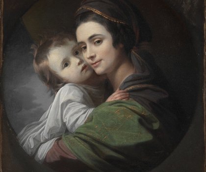Elizabeth Shewell West and Her Son, Raphael, about 1770
