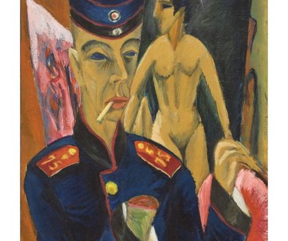 Self-Portrait as a Soldier, 1915