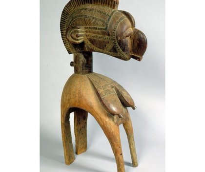 Dance Headdress with Carrying Yoke (Nimba), 19th century