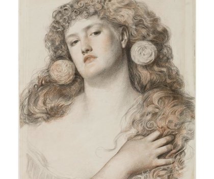 Red Rose and White, 1867