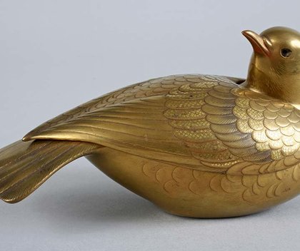 Dove-form Incense Box